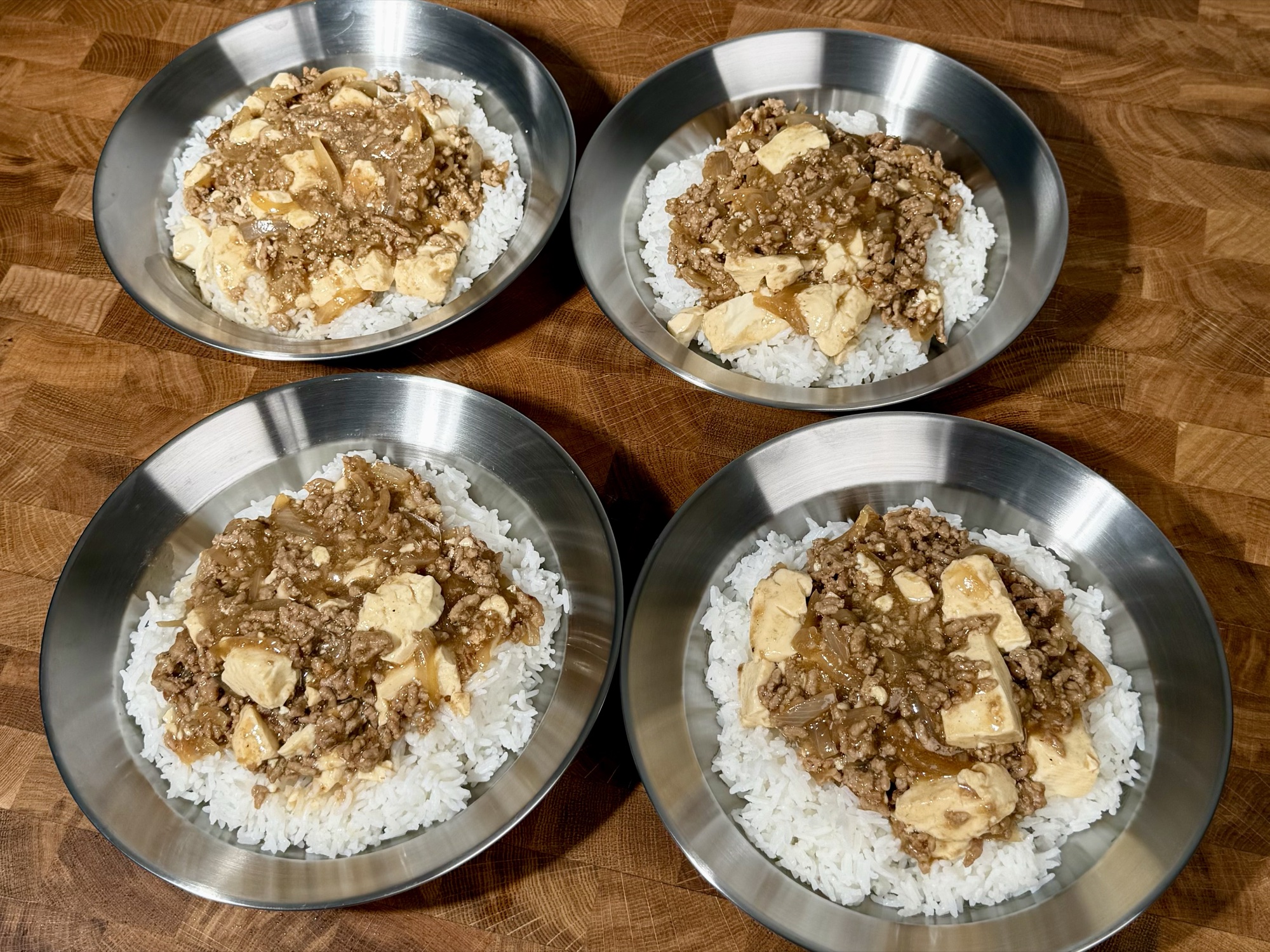 Unauthentic Mapo Tofu